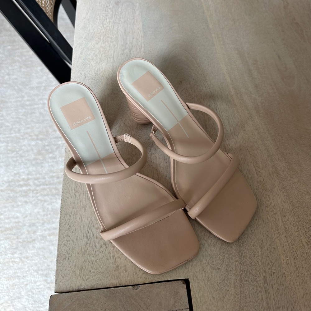 Dolce Vita Nude Heels size 8